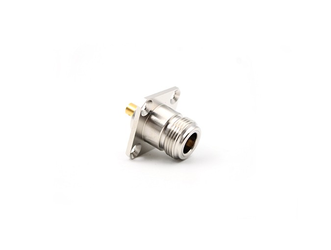 N Female Flange Connector For 141rg402 Cable Dongsheng 